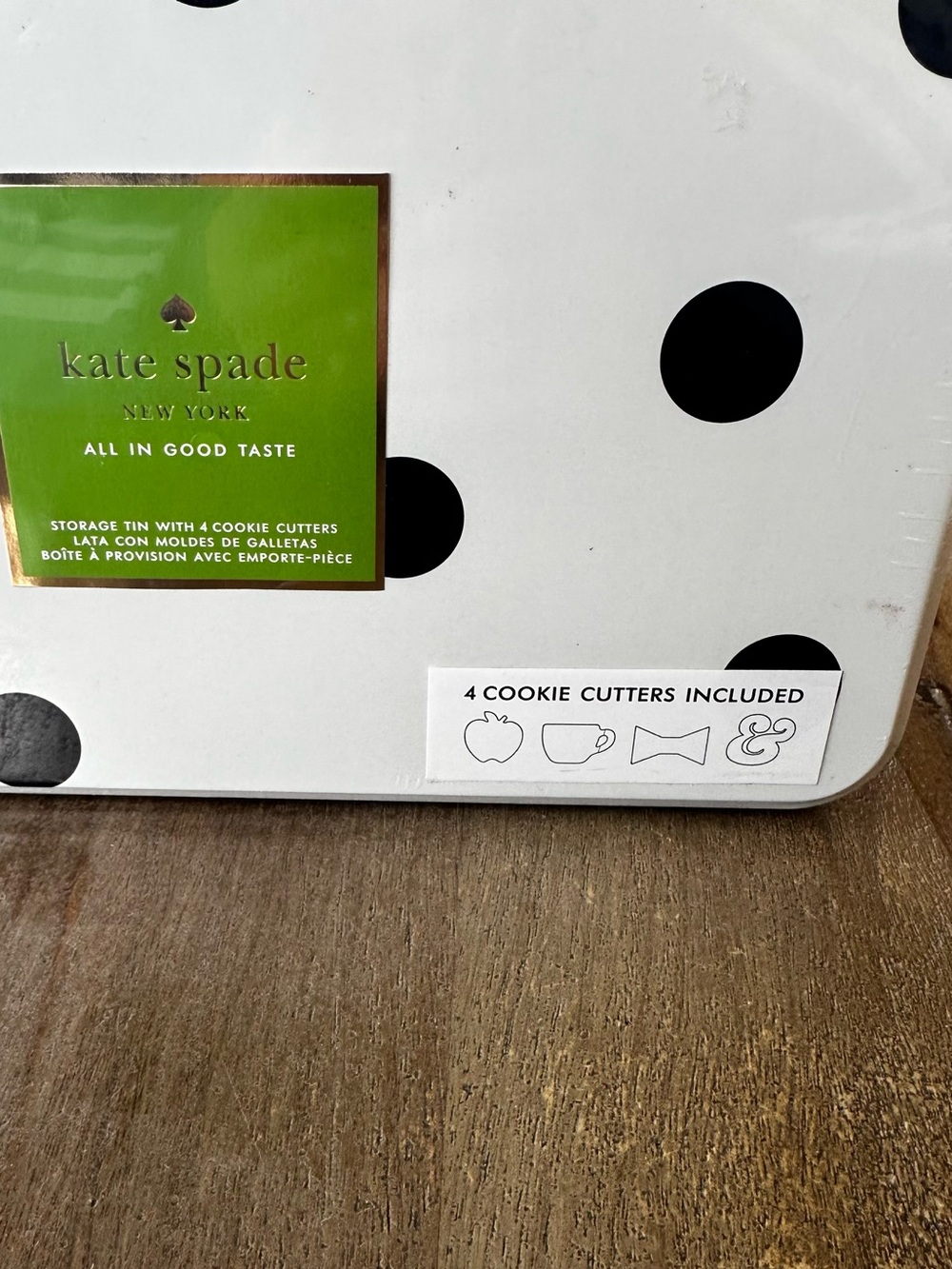 Kate Spade ‘All in good taste’